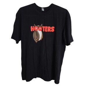 HOOTERS "HOOTERS MAKES YOU HAPPY" Men's X-LARGE T-Shirt